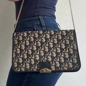 Authentic Dior Trotter Bag